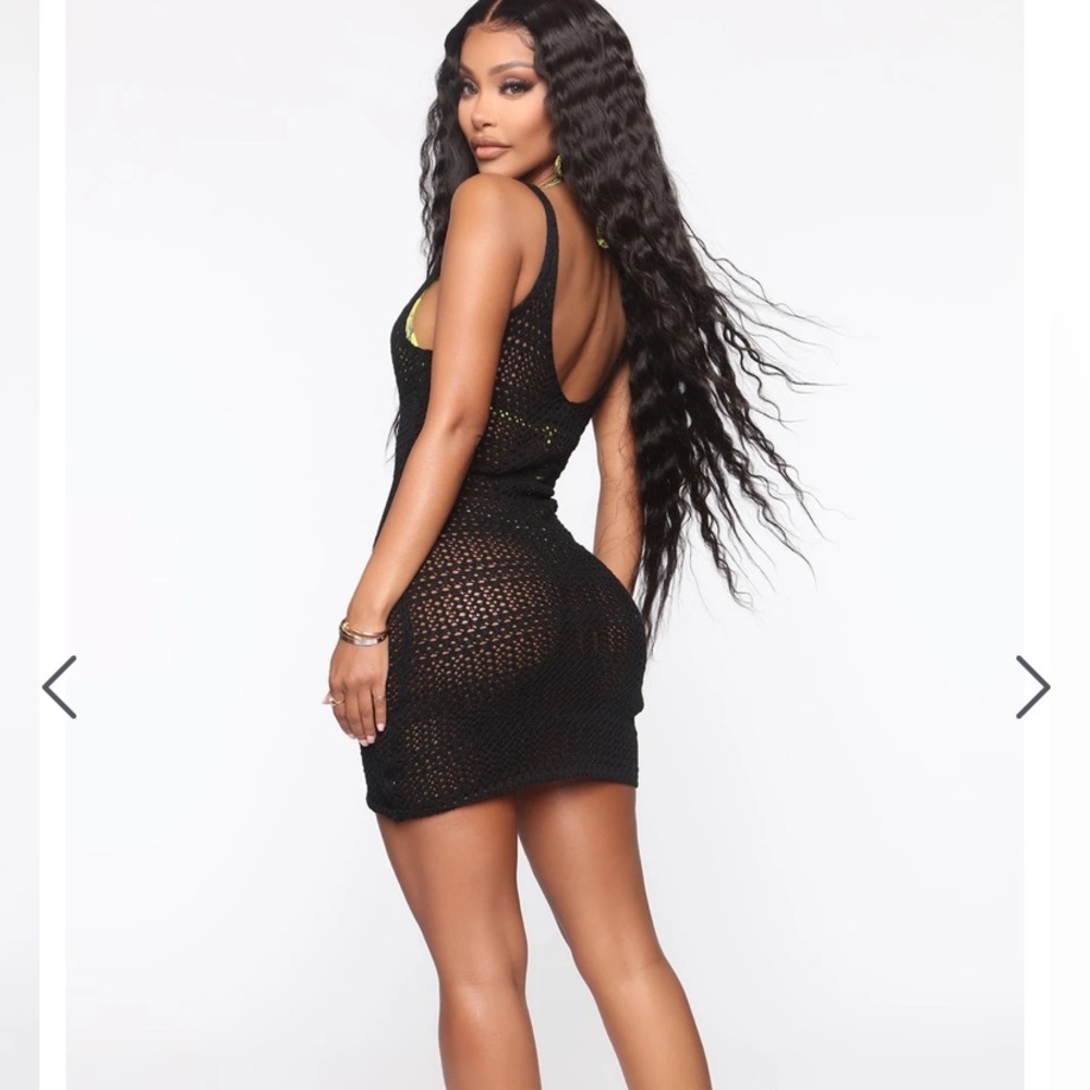 Baja Nights Crochet Cover Up Dress